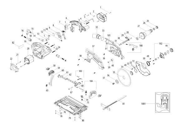 Статор Metabo (для KS66) (311013240) Статор Metabo (для KS66) (311013240)