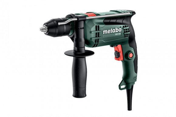Дриль ударний Metabo SBE 650 з швидкозатискним патроном (600742850)