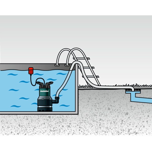 Комбінований занурювальний насос Metabo TPS 16000 S Combi (0251600000) Комбінований занурювальний насос Metabo TPS 16000 S Combi (0251600000)