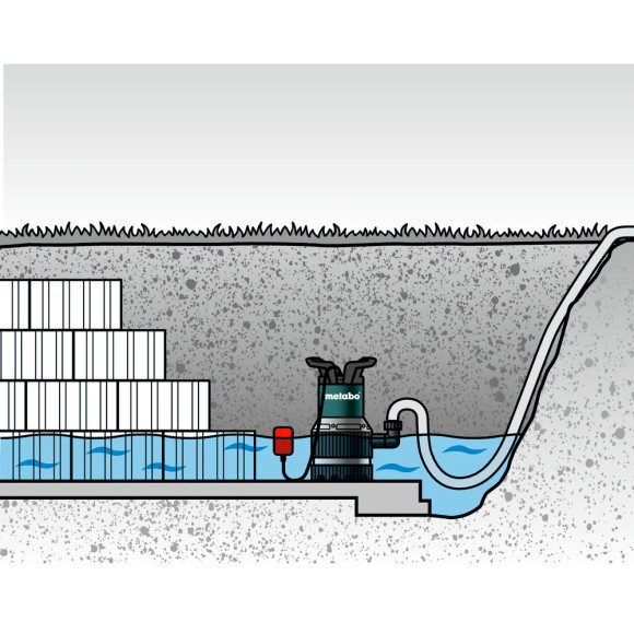 Комбінований занурювальний насос Metabo TPS 16000 S Combi (0251600000) Комбінований занурювальний насос Metabo TPS 16000 S Combi (0251600000)