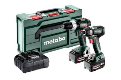 Акумуляторні інструменти в комплекті Metabo Combo Set 2.8.8 (SB 18LT BL + SSD 18LT 200 BL), 18В (685200000) Акумуляторні інструменти в комплекті Metabo Combo Set 2.8.8 (SB 18LT BL + SSD 18LT 200 BL), 18В (685200000)