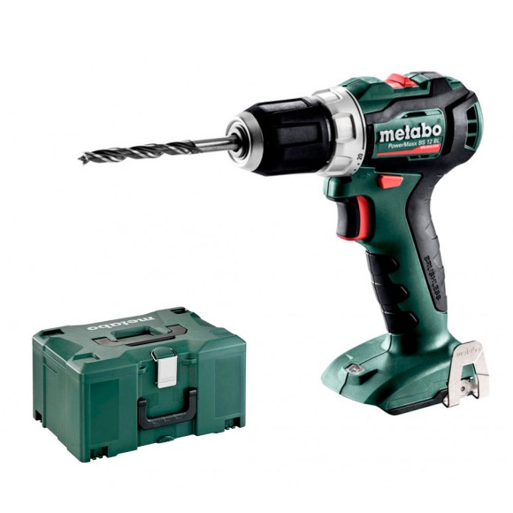 Аккумуляторный шуруповерт Metabo PowerMaxx BS 12 BL, корпус (601038840)