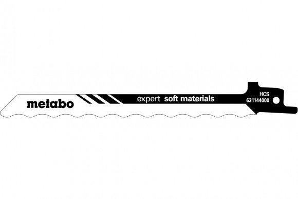 Шабельне полотно по картону, пінопласту Metabo expert 150 мм, S 713 AW, 2 шт (631144000)