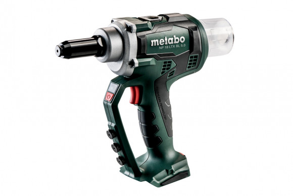 Акумуляторний заклепочник Metabo NP 18 LTX BL 5.0 каркас (619002890)