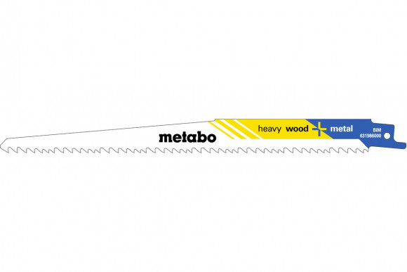 Шабельне полотно з цвяхами Metabo Professional 225 мм, S 1111 VF, 5 шт (631986000)
