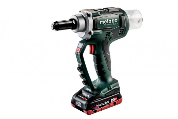 Акумуляторний заклепочник Metabo NP 18 LTX BL 5.0 2*4.0 Ач (619002800)