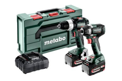 Акумуляторні інструменти в комплекті Metabo Combo Set 2.9.3 (BS 18LT BL + SSW 18LT 300 BL), 18В (685203000) Акумуляторні інструменти в комплекті Metabo Combo Set 2.9.3 (BS 18LT BL + SSW 18LT 300 BL), 18В (685203000)