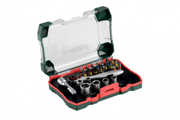 Набір біт та головок Metabo Promotion 26 предметів (626701000)