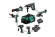 Акумуляторні інструменти в комплекті Metabo Combo Set 6.1 (SB 18LTX Impuls+KH 18LTX 24+W 18L 9-125 Quick+SSEP 18LT BL+SSW 18LTX 300 BL+ULA 14.4-18LED), 18В (685211000)