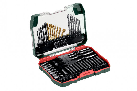 Набір аксесуарів Metabo Promotion 86 предметів (626708000)