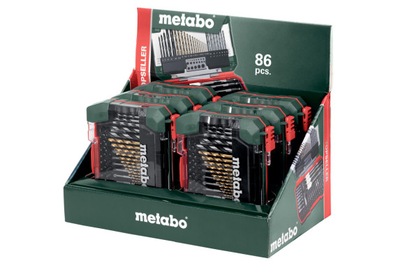 Набір аксесуарів Metabo Promotion 86 предметів (626708000)