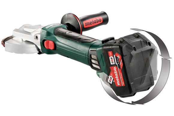 Акумуляторна кутова шліфувальная машина Metabo WF 18 LTX 125 (601306840) (без аккумулятора и ЗУ)