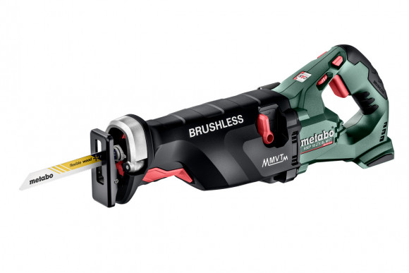 Акумуляторна шабельна пилка Metabo SSEP 18 LTX BL MVT, каркас (602258850)
