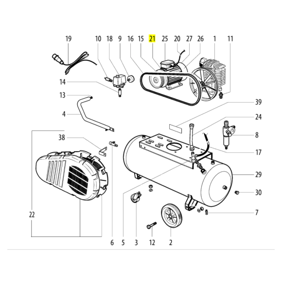 Двигатель Metabo (317004470)