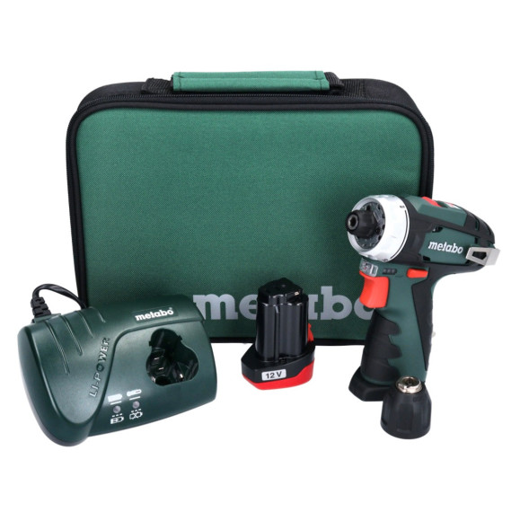 Аккумуляторный шуруповерт Metabo PowerMaxx BS (600079500)