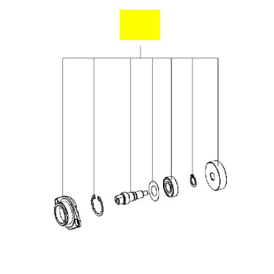 Редуктор в сборе для аккумуляторной дисковой пилы (KS 18 LTX 57) Metabo (316066590)